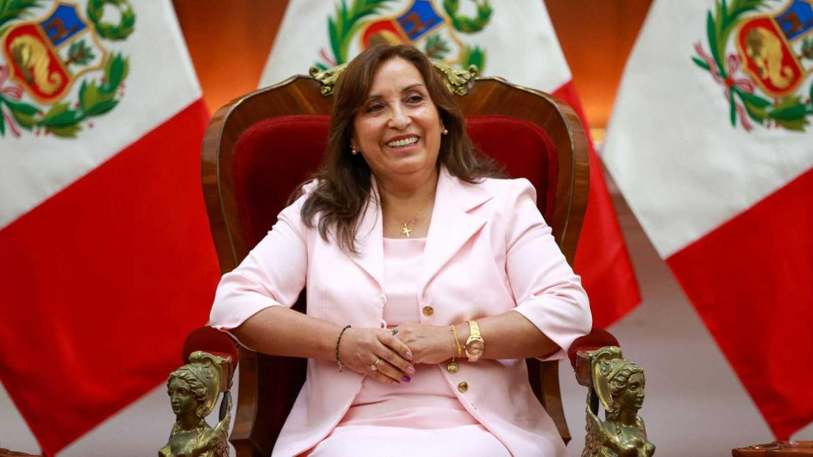 Dina Boluarte, Perú. Foto: REUTERS
