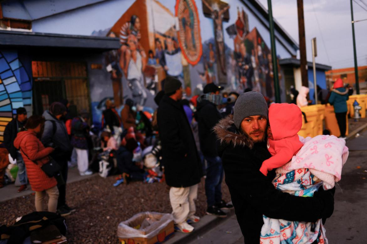 Migrantes en frontera entre México y Estados Unidos_Foto Reuters
