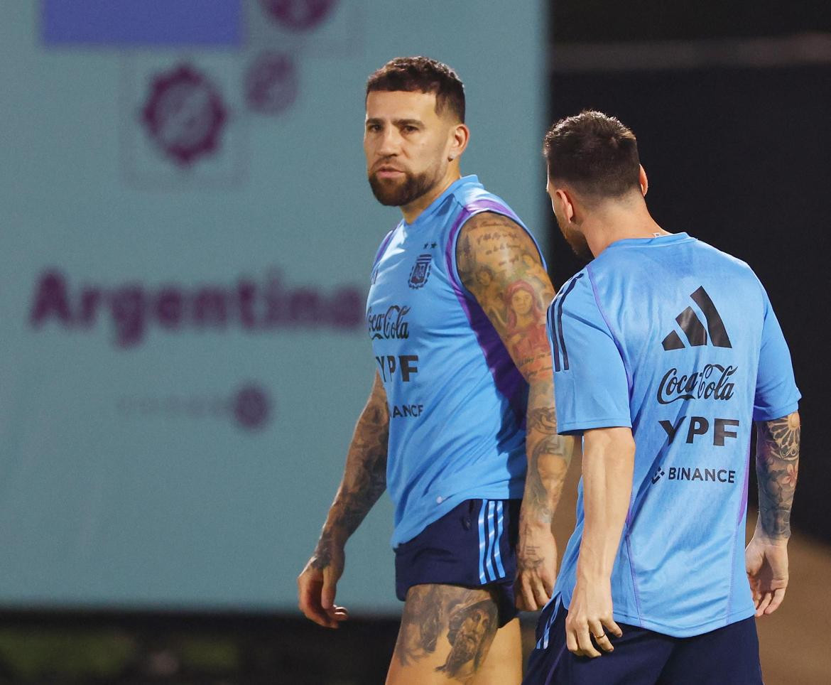 Nicolás Otamendi, Qatar 2022. Foto: NA