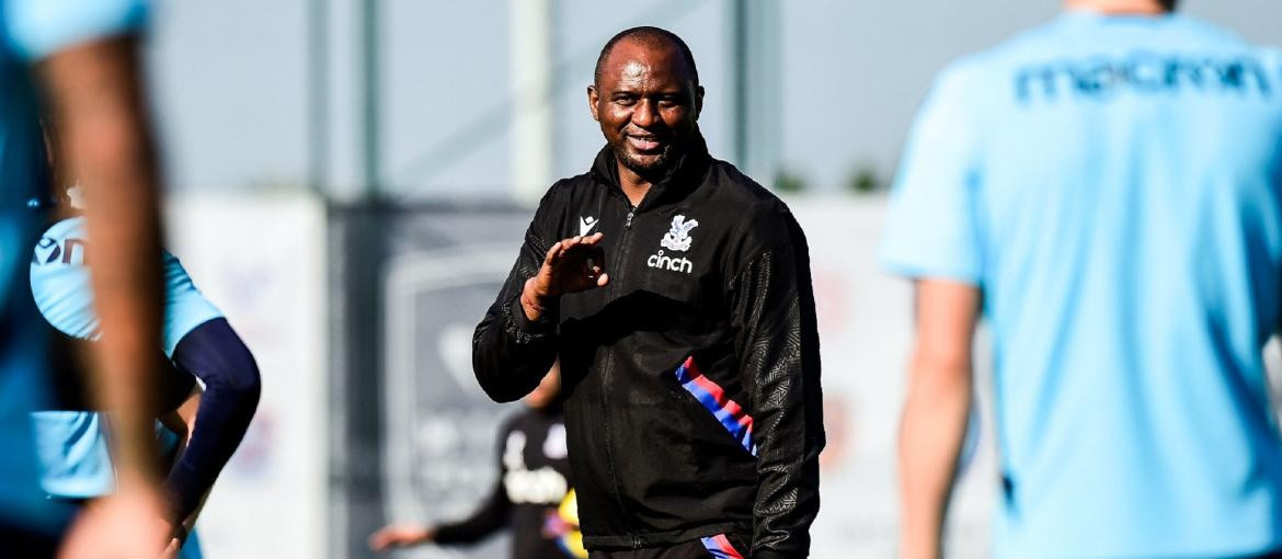 Patrick Vieira; Crystal Palace. Foto: Twitter @CPFC.