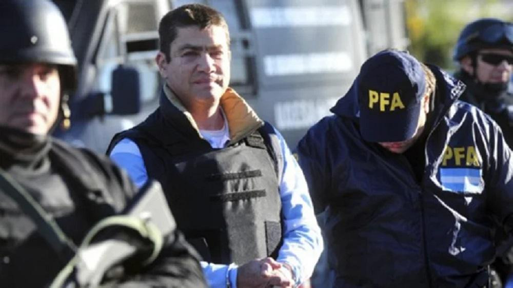 Narco colombiano detenido, Télam