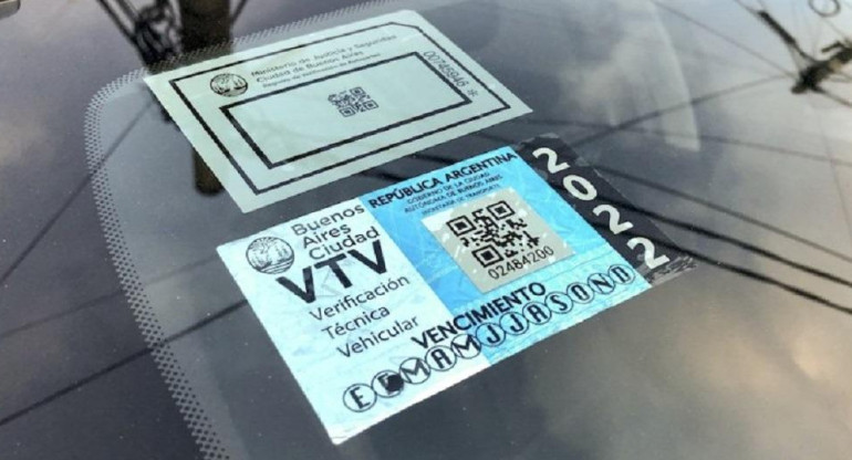 Aumento del costo de la VTV y el estacionamiento medido. Foto: NA.