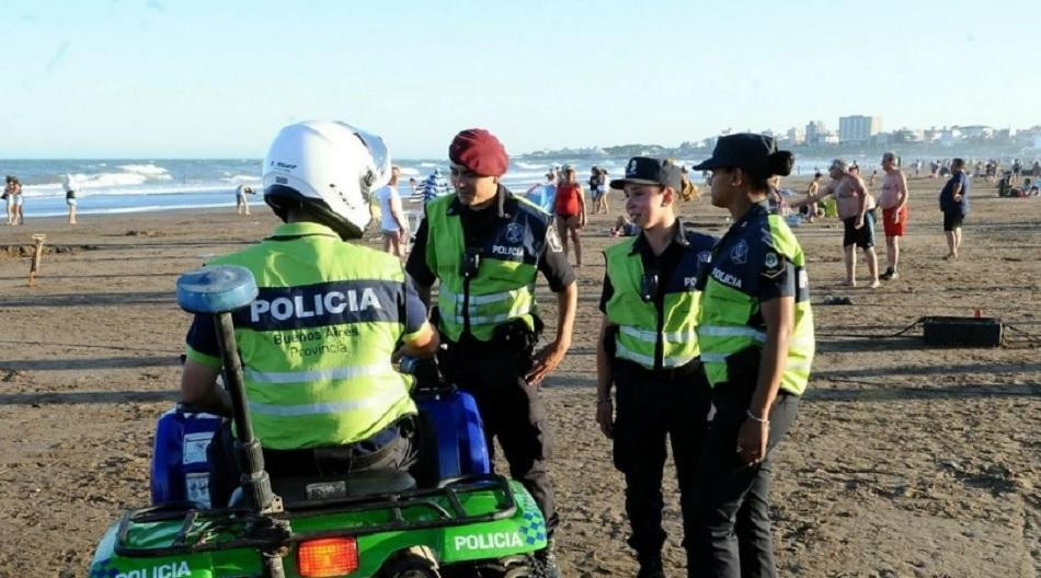 Verano 2022: el Operativo Sol incorporará un 28% más de policías respecto a la temporada anterior. Foto: NA.