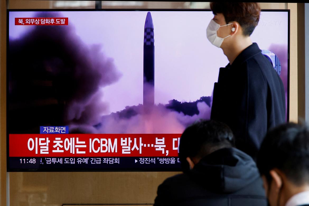 Corea del Norte dispara misiles. Foto: Reuters