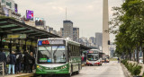 Colectivos en Ciudad de Buenos Aires. Foto: NA.