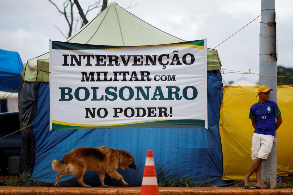Protestas piden un golpe Brasil_Reuters