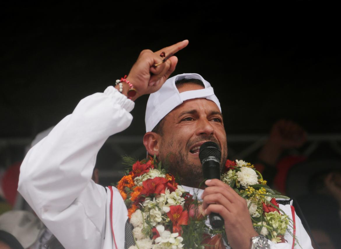 Luis Fernando Camacho. Foto: REUTERS.