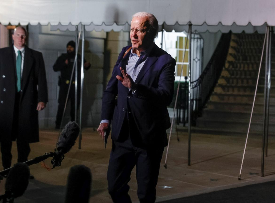 Biden de vacaciones. Foto: Reuters.