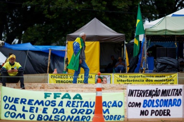 Sigue la tensión en Brasil. Foto: NA.