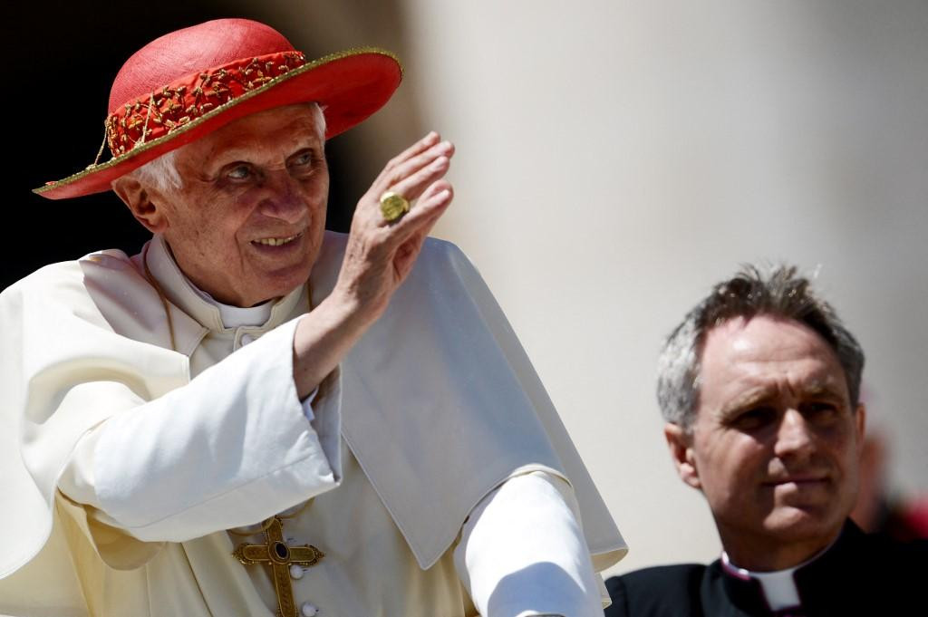 Papa Benedicto XVI. Foto: Telam.