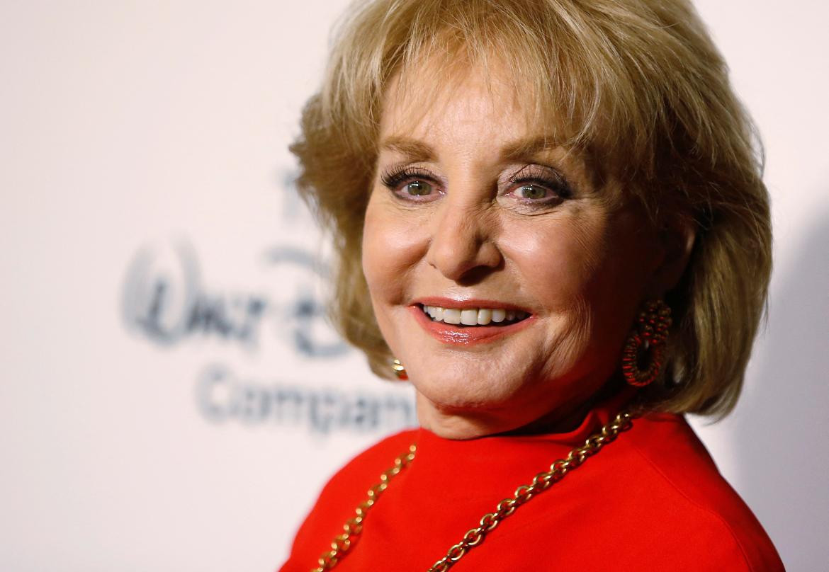 Barbara Walters, periodista. Foto: REUTERS