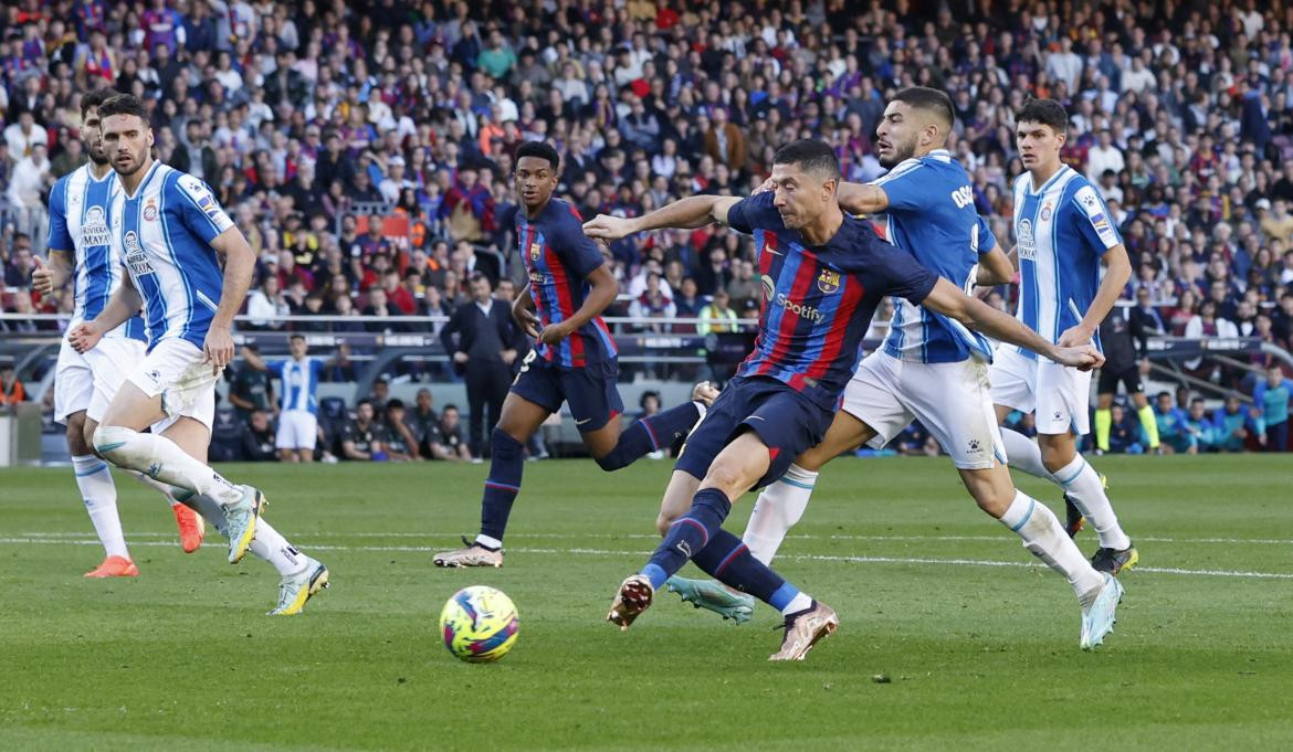 Barcelona vs Espanyol, LaLiga. Foto: REUTERS
