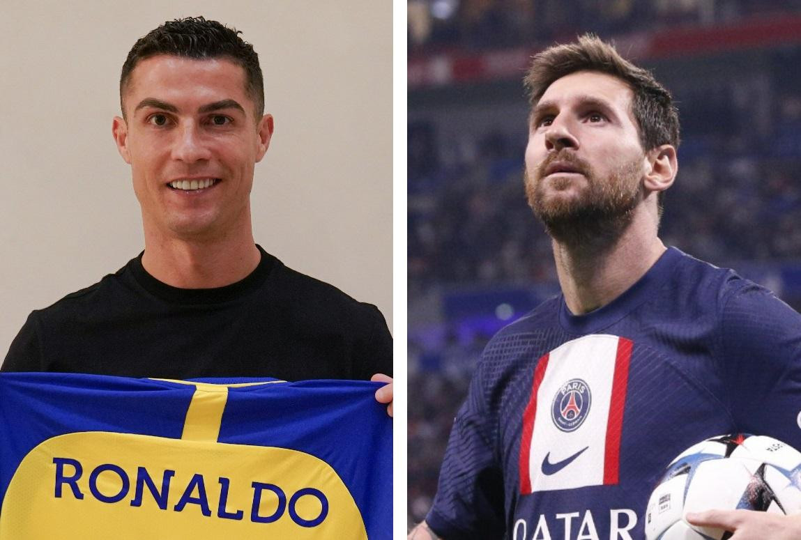 La foto viral de Lionel Messi y Cristiano Ronaldo en un duelo de