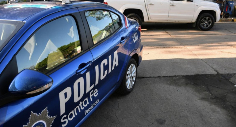 Policía de Santa Fe. Foto: Télam.