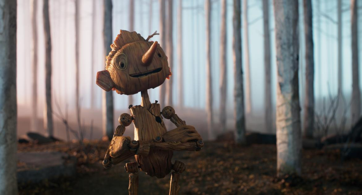 Pinocchio. Foto: Netflix.