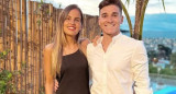 Julián Álvarez y su novia. Foto: Instagram.