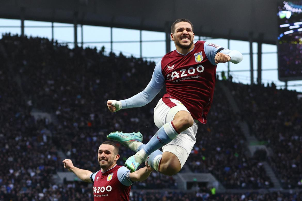 Emiliano Buendía; Aston Villa. Foto: Reuters.