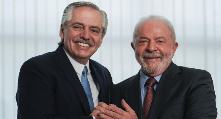 Alberto Fernández y Lula da Silva_Télam