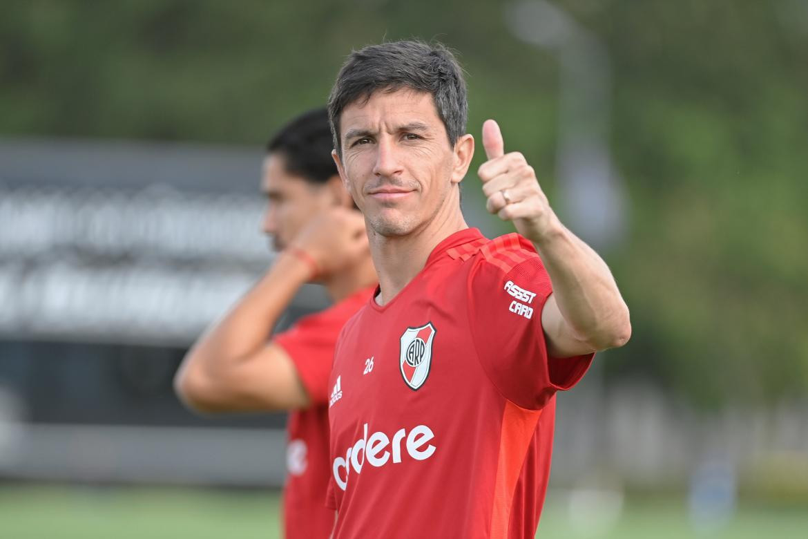 Ignacio Fernández; River Plate. Foto: NA.