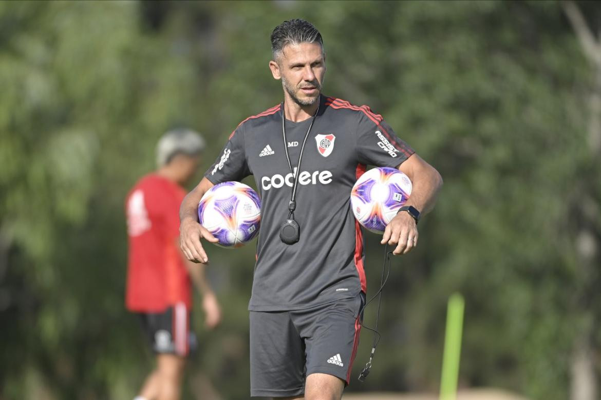 Martín Demichelis; River Plate. Foto: Twitter @RiverPlate.