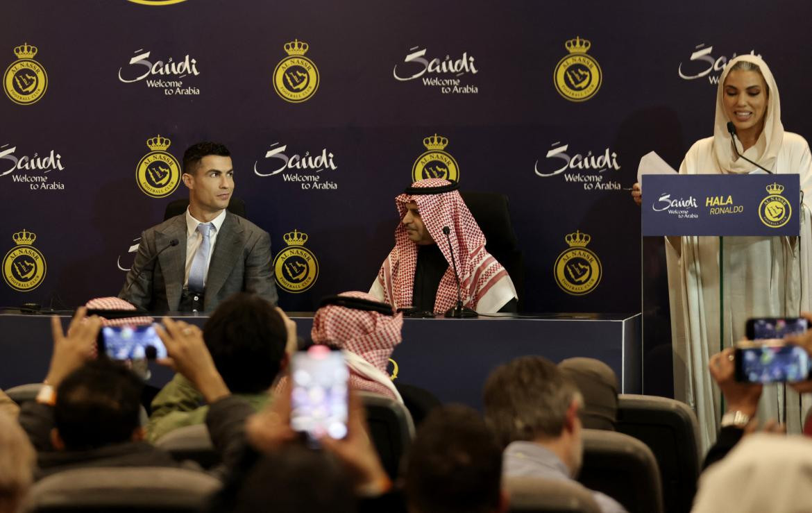 Cristiano Ronaldo nuevo jugador del  Al Nassr. Foto: REUTERS