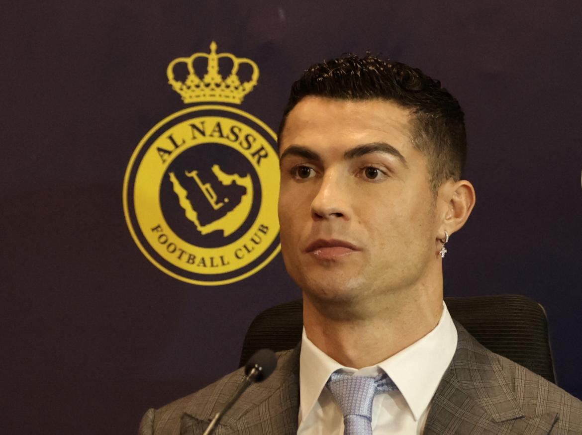 Cristiano Ronaldo nuevo jugador del Al Nassr. Foto: REUTERS