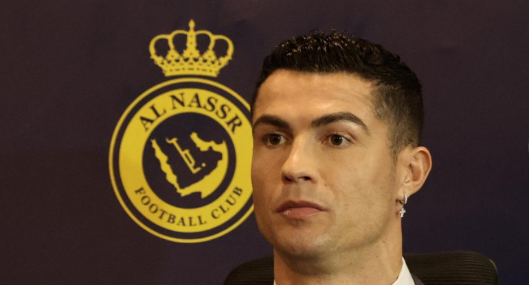 Cristiano Ronaldo nuevo jugador del Al Nassr. Foto: REUTERS