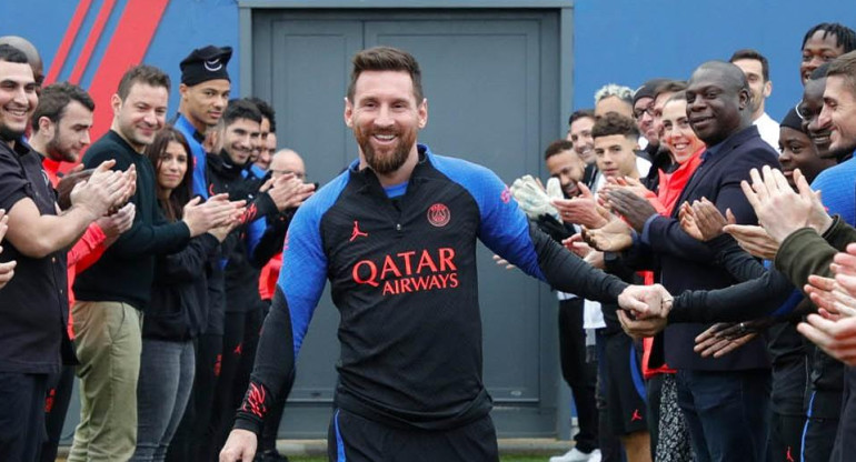 Lionel Messi volvió al PSG_Télam 