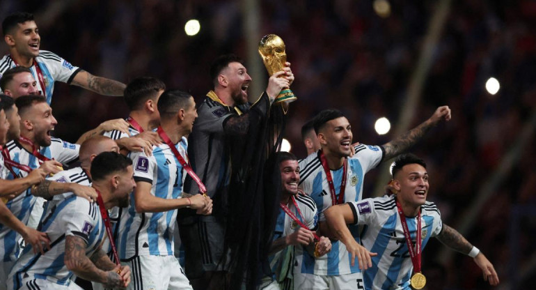 Lionel Messi,Mundial Qatar 2022. Foto: NA