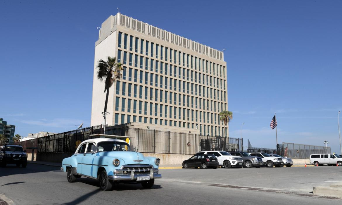 Embajada de EEUU en Cuba. Foto: EFE