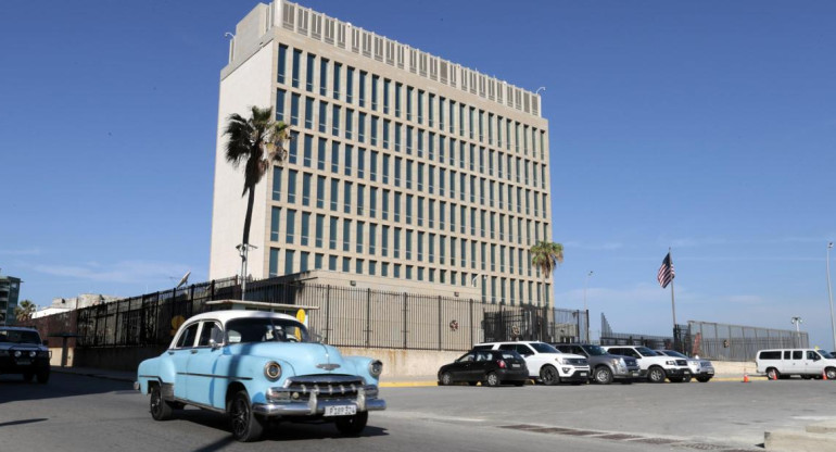 Embajada de EEUU en Cuba. Foto: EFE