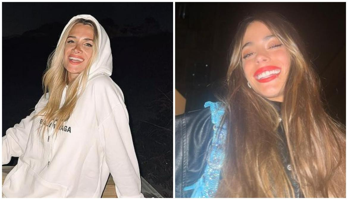 Camila Homs y Tini Stoessel. Fotos: Instagram/camihoms - tinistoessel