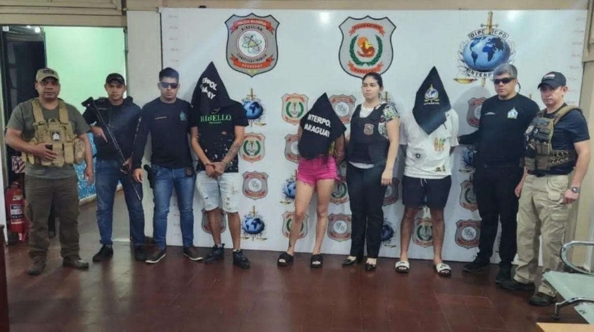 Interpol y la Policía de Paraguay detuvieron a los novios prófugos. Foto: gentileza Rosario3.
