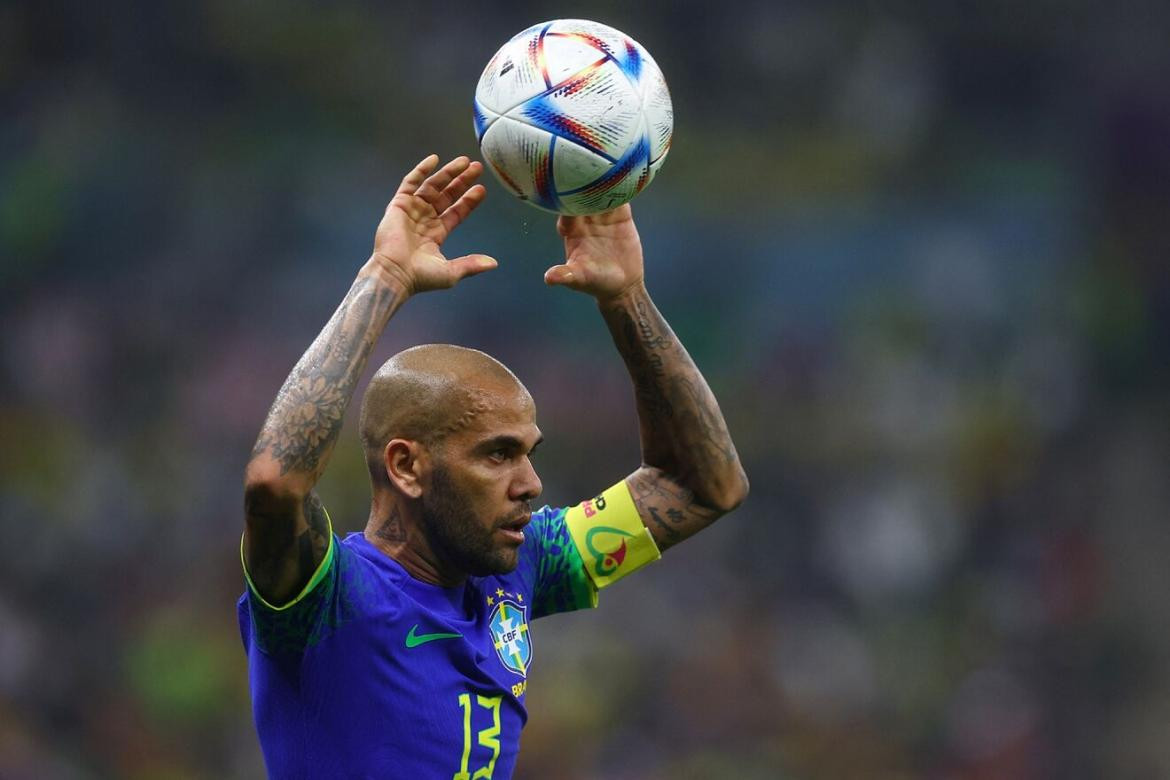 Dani Alves, futbolista. Foto: REUTERS