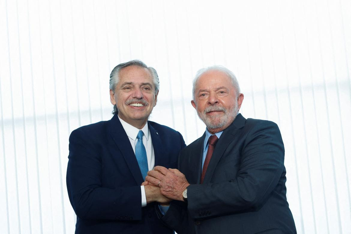 Alberto Fernández y Lula da Silva. Foto: NA.