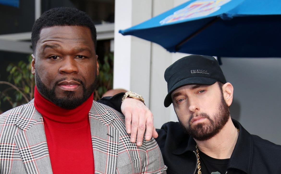 Eminem y 50 Cent. Foto: REUTERS