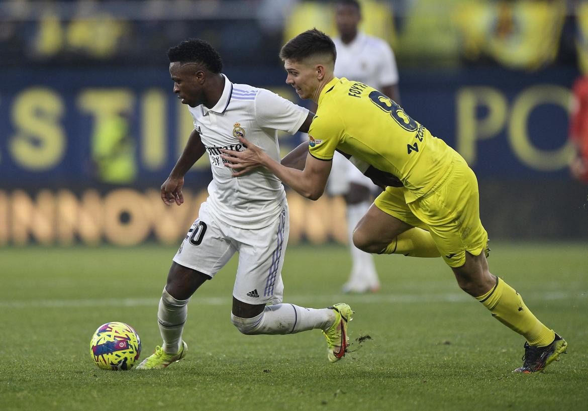 Juan Foyth, Villareal vs Real Madrid. Foto: REUTERS