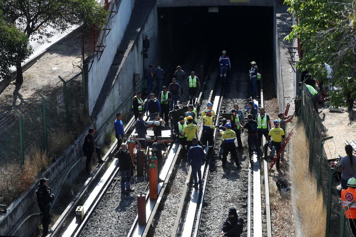 Choque en México. Foto: EFE.