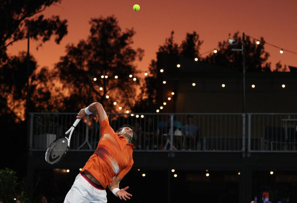 Novak Djokovic; Adelaida. Foto: Reuters.