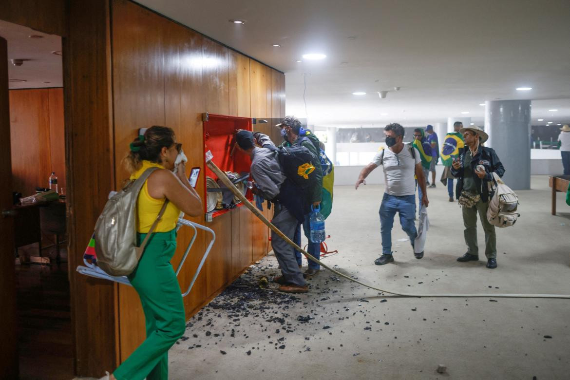 Los disturbios en Brasil_Reuters
