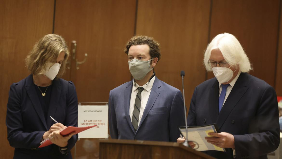 Danny Masterson, actor ante la Justicia. Foto: REUTERS