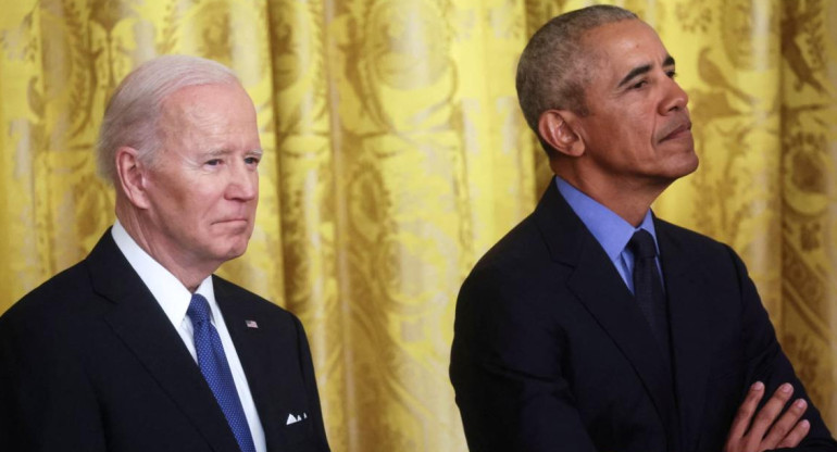 Joe Biden y Barack Obama. Foto: REUTERS