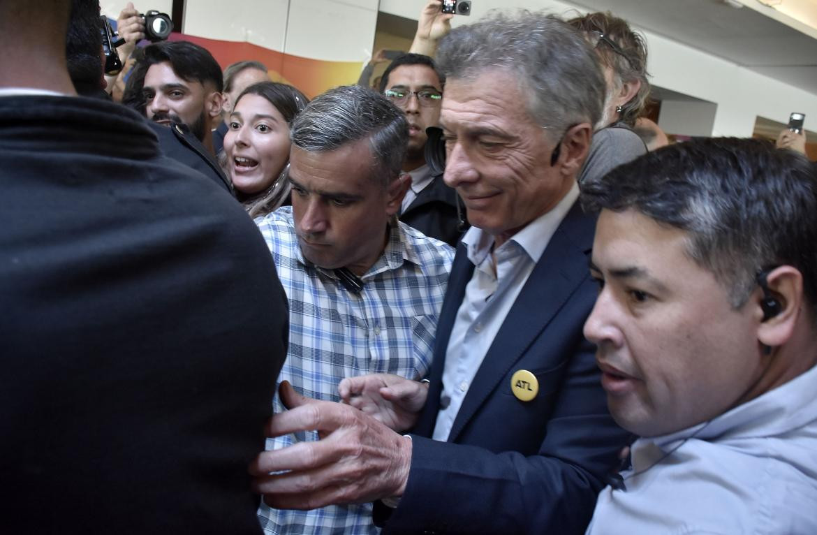 Macri en Mar del Plata. Foto: NA.	