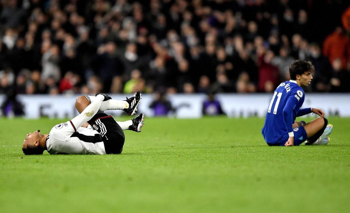 Joao Félix, expulsado en su debut con Chelsea. Foto: EFE