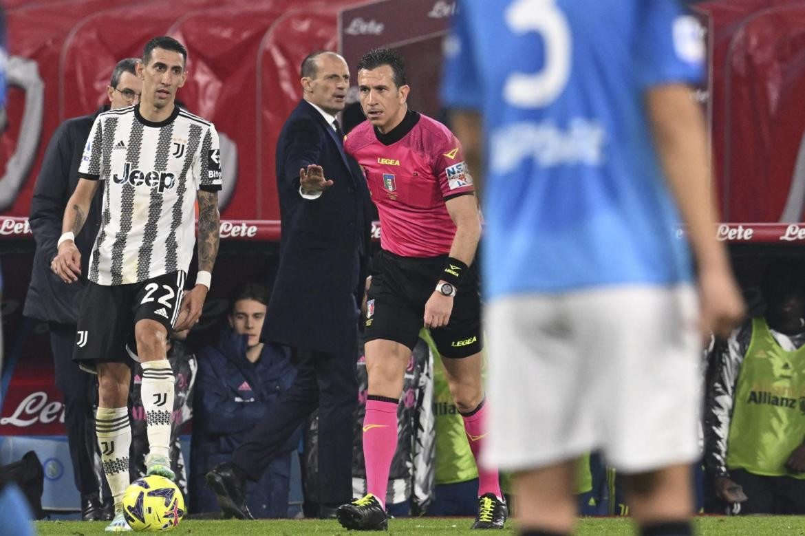 Juventus vs Napoli, Serie A. Foto: EFE