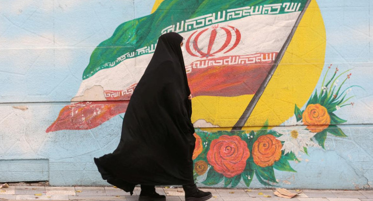 Protestas en Irán. Foto: Reuters.