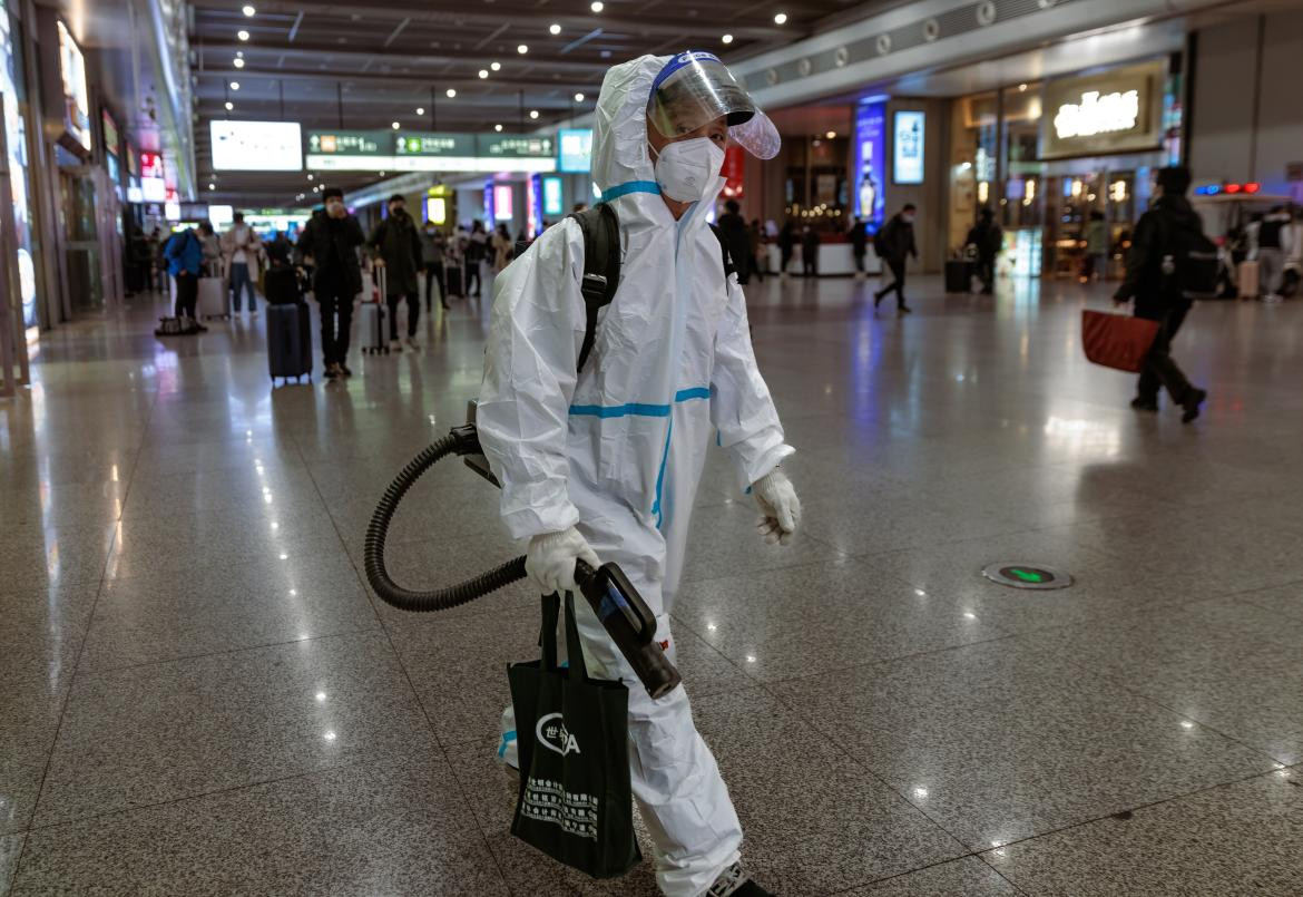 Coronavirus en China. Foto: EFE.