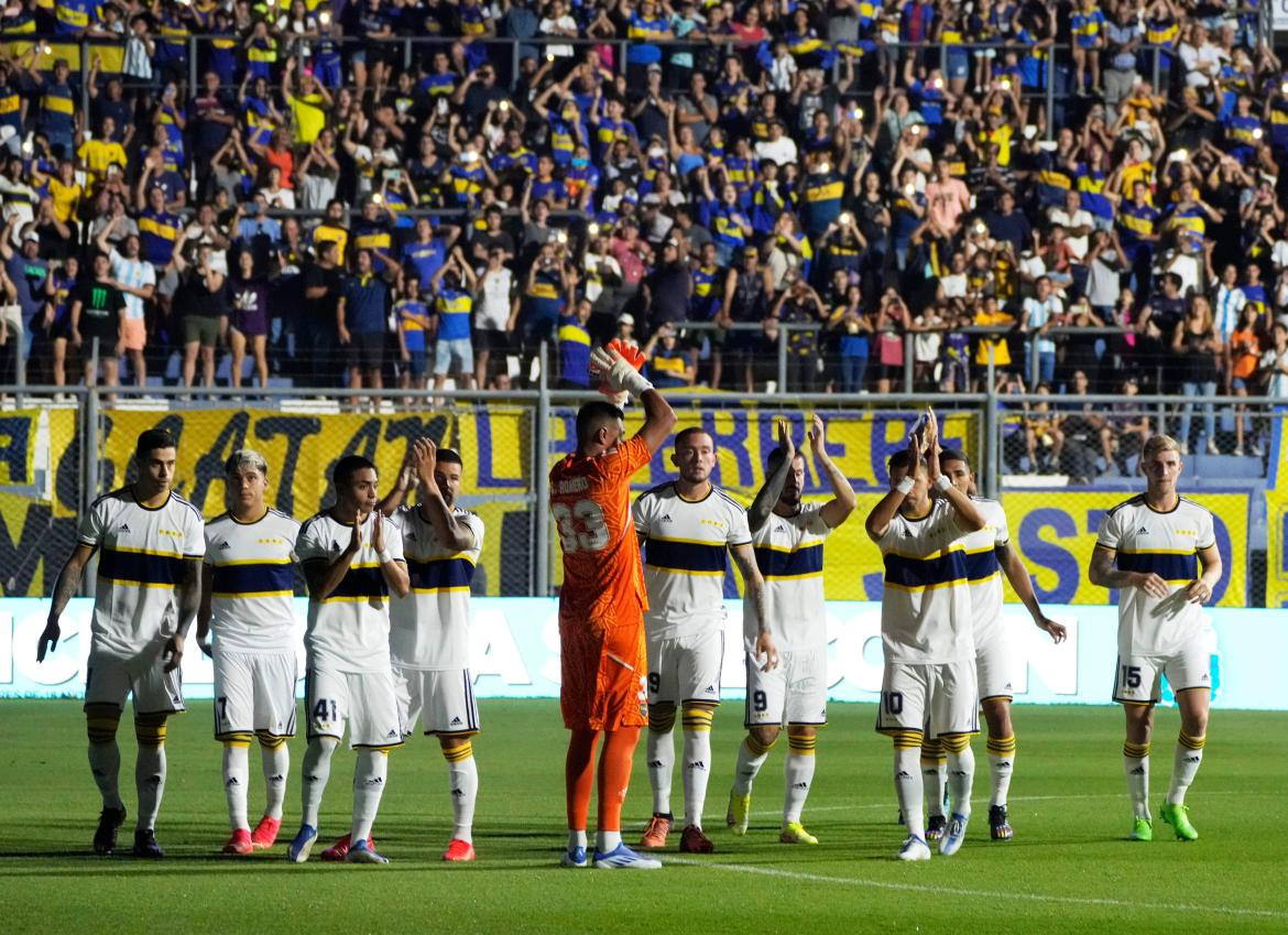 Sergio Chiquito Romero; Boca. Foto: Twitter @BocaJrsOficial.