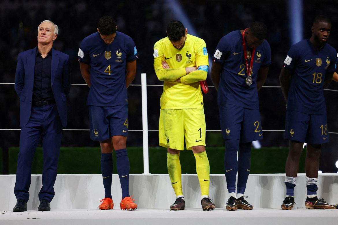Hugo Lloris 1; selección de Francia; Qatar 2022. Foto: Reuters.