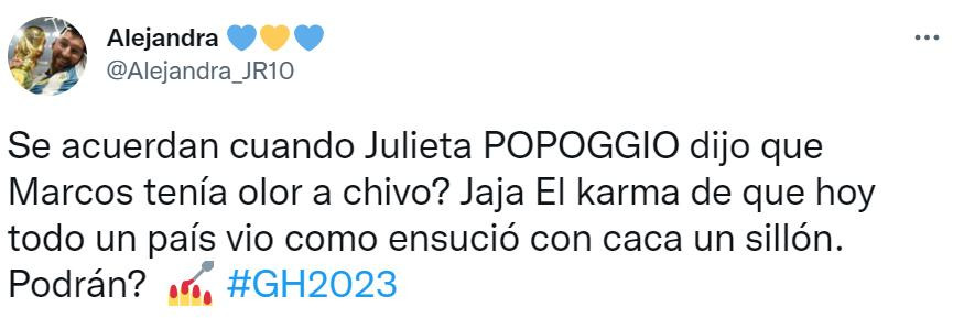 Los memes para Julieta. Foto: Twitter.